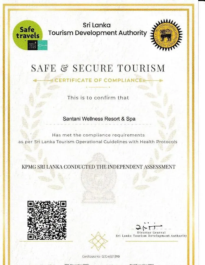 Santani Wellness Kandy Hotel